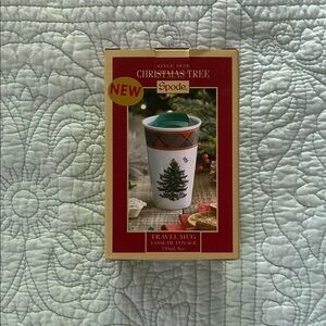 Spode Christmas Tree Travel Mug